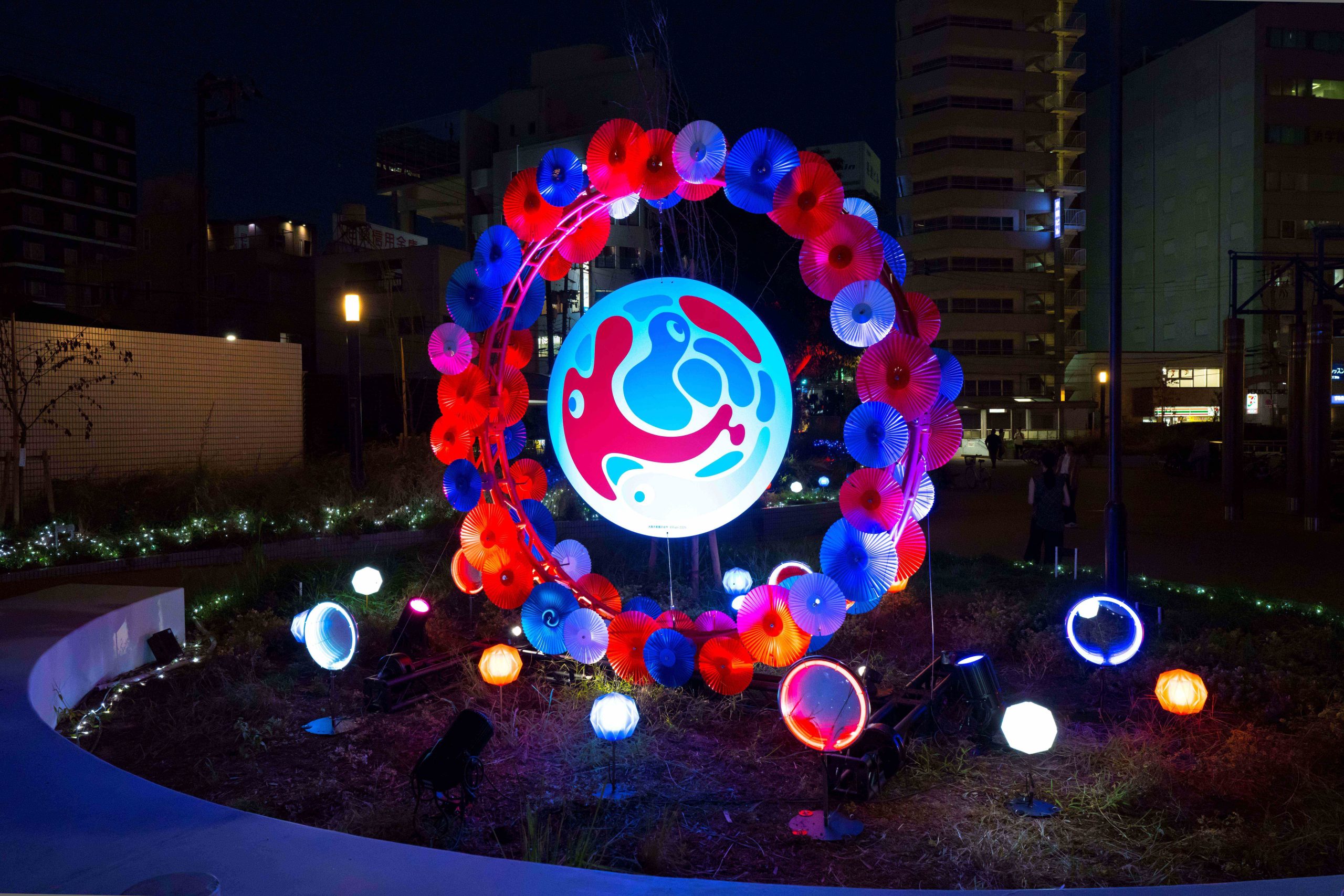 京橋公園イルミネーション