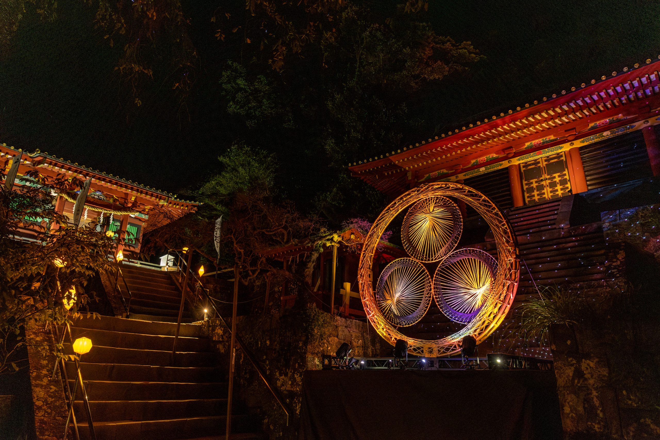 国宝 久能山東照宮 夜間特別拝観 光彩-IRODORI-